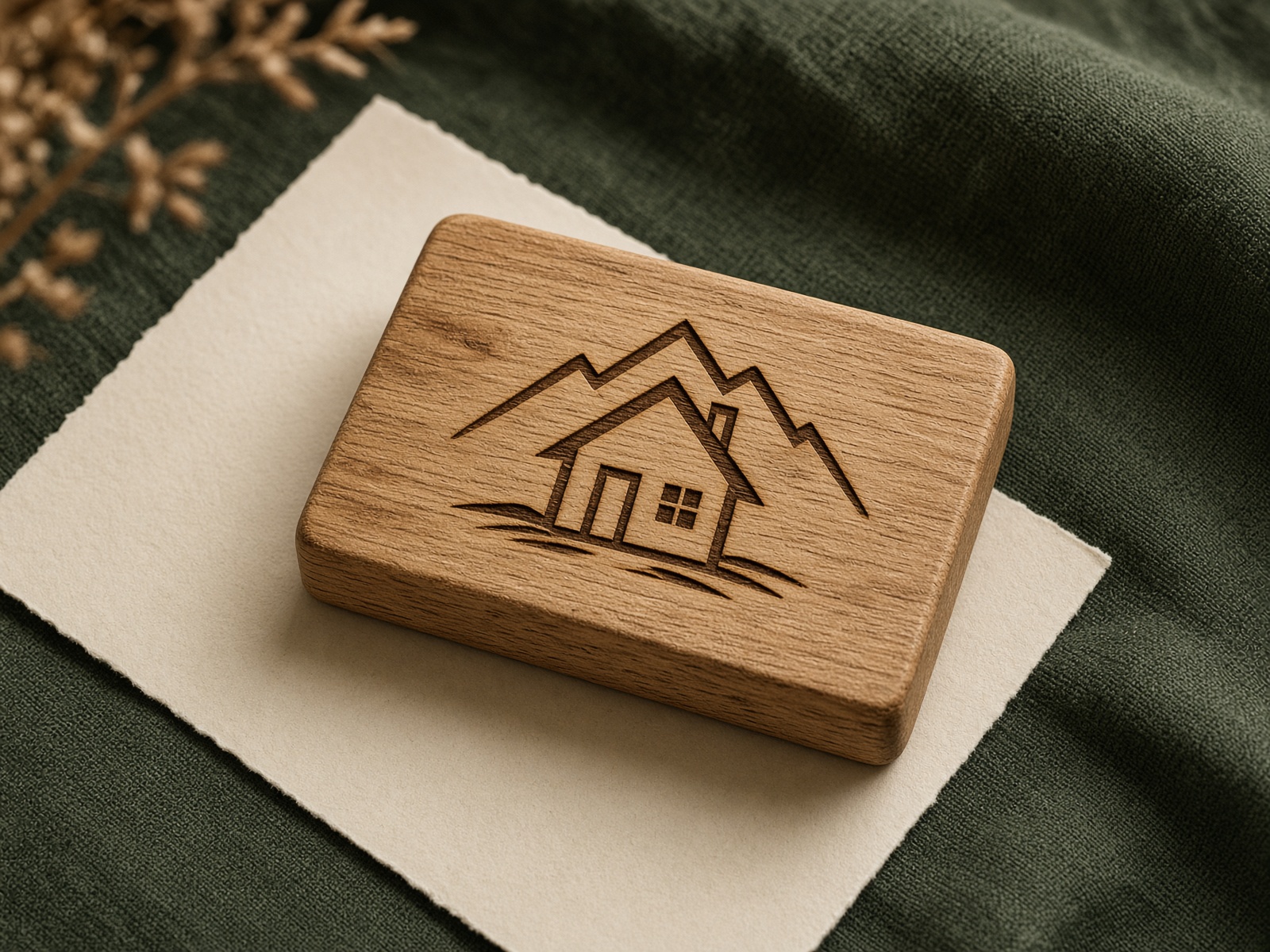 Holzschild